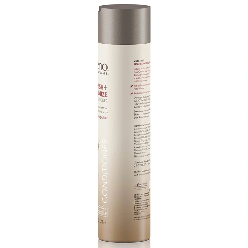 Aveeno Nourish+ Volumize Lightweight Conditioner, 10.5 fl. oz